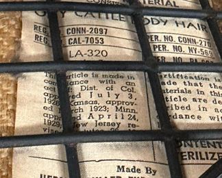 Early CHARLES EAMES Wire Chair(s) with Bikini Cover on Eiffel Tower Base for HERMAN MILLER