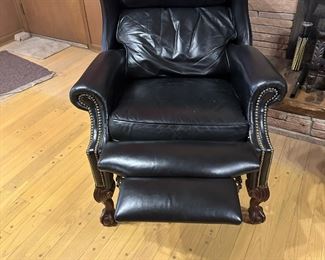 BRADINGTON YOUNG Leather Armchair Recliners