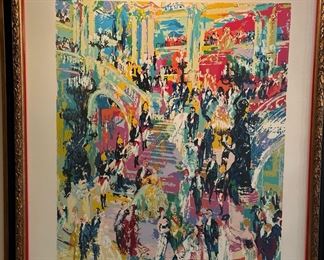 Signed Limited Edition Serigraph "Le Grand Escalier de Opera" by LEROY NEIMAN (33/300)