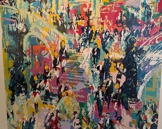 Signed Limited Edition Serigraph "Le Grand Escalier de Opera" by LEROY NEIMAN (33/300)