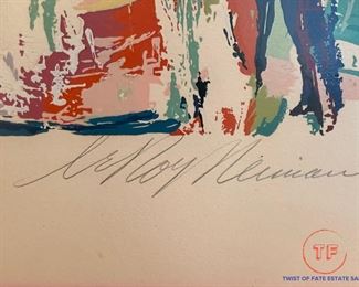 Signed Limited Edition Serigraph "Le Grand Escalier de Opera" by LEROY NEIMAN (33/300)