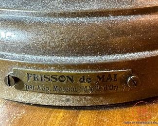 "Frisson de Mai" after Augustus Moreau Bronze Sculpture