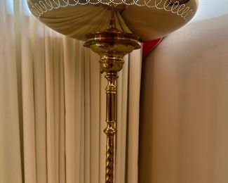 1940's Hollywood Regency Brass Floor Lamp(s)