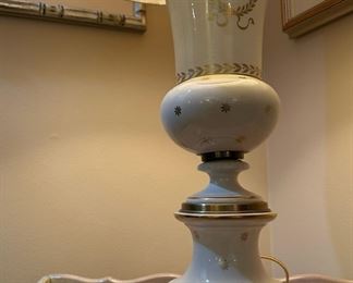 Vintage Hollywood Regency Style Table Lamp