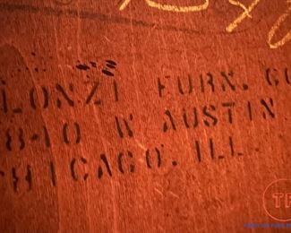 ALONZIE FURN Carved Side Table