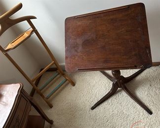 Antique Adjustable Reading Table