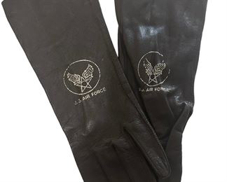 Vintage US Air Force Flying Gloves