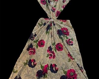 Vintage 1950's MAL MARSHALL of Miami Dress