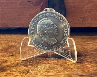 1982 Frank Lloyd Wright Commemorative 1/2 oz GOLD Coin 