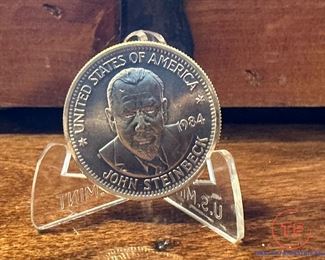 1984 John Steinbeck Commemorative 1/2 oz GOLD Coin 