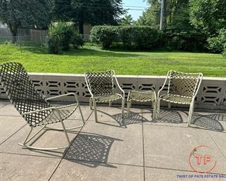 MCM Brown Jordan Kantan Patio Furniture Set