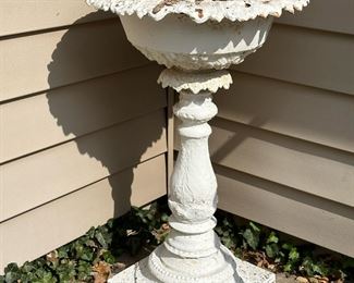 Antique Cast Iron Outdoor Planter