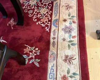 Large Carved Area Rug