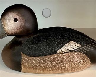 Carved Wood Decoy Duck