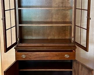 Duncan Phyfe Style 1930's China Cabinet/Breakfront