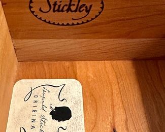 Beautiful and Compact Stickley Armoire/Media Cabinet. 43" W x 20.5" D x 77" H.  38" x 42" Opening for TV for a 37" TV 