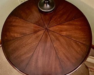 24" Round Side Table by Hooker.