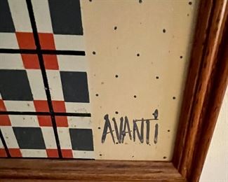 This is  very cool Vintage Art for a kids room by Avanti