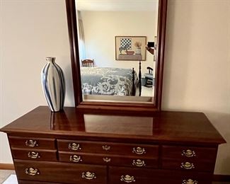 Jamestown Sterling Triple Dresser and Mirror
