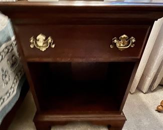 Jamestown-Sterling Side Table with All Dovetail Drawers