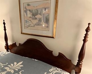 Jamestown-Sterling Queen Bedframe with Headboard and Footboard