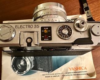 Yashika Electro 35 GSN and Instruction Manual