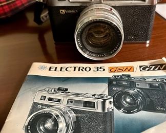 Yashika Electro 35 GSN and Instruction Manual