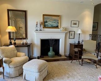 Three-Drawer Locking Chest ~Smoked Glass Mirror