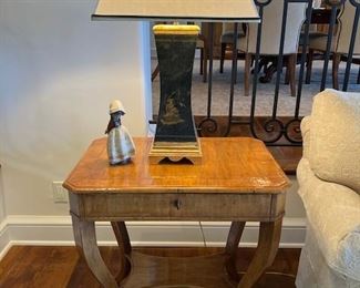 Fruitwood Side Table (close)