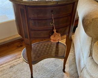 Round Marble Top Table