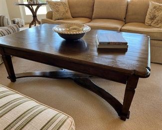 Walnut Tuscan Style Coffee Table (60 x 36)