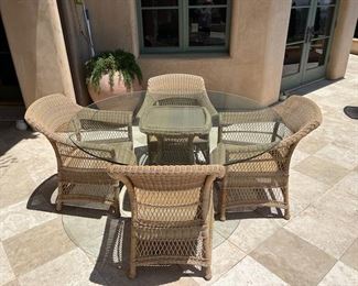 Wicker Dining Set