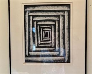 Pen and Ink "Bellows" by Ron Robertson