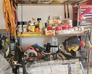 Lawn and garden products and tools. 