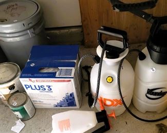 Paint, stains, paint supplies