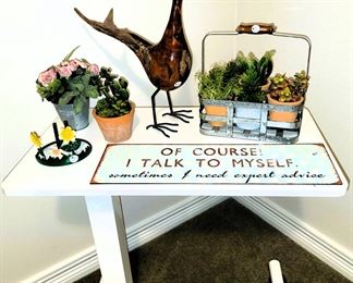 Rolling bed tray, home decor