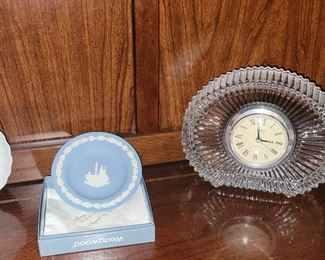 Decorative crystal and china