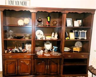 Shelving with decorative accents