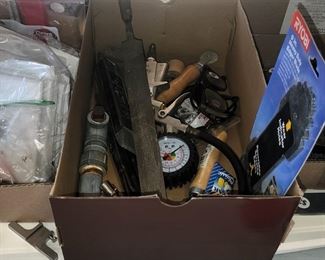 Household maintenance and repair tools and supplies