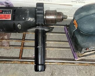 Power tools: Skil Drill and mouse sander