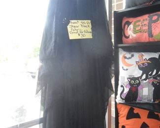 40  feet or so of black shear material.