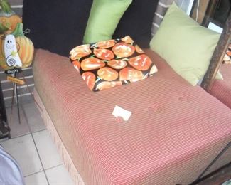 Large ottoman and more pillows