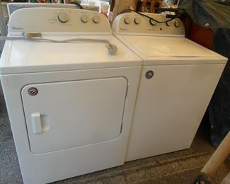 Matching whirlpool washer and dryer