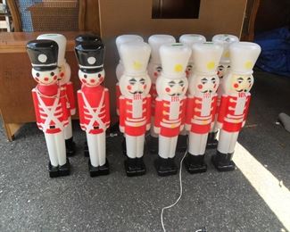 Vintage Plastic soldiers $15 ea.