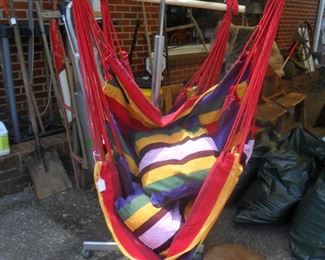 2 hammock chairs. Make an offer they need a new home!