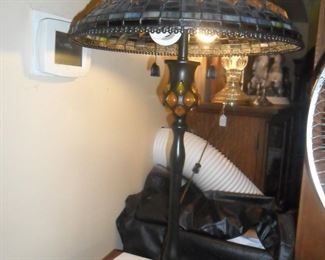 Second Tiffany style lamp