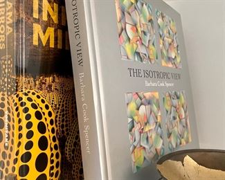 Vintage art coffee table books