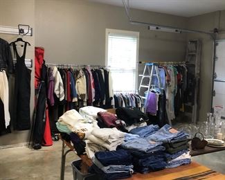 Vintage clothing and skiwear