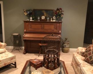 Lovely antique upright piano