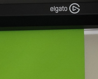 Elgato Green Screen MT - Wall-Mounted Retractable Chroma Key Backdrop
